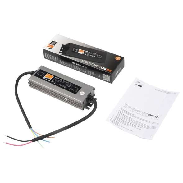 Драйвер BSPS 12В 5.0A=60Вт влагозащ. IP67 JazzWay 3329273A