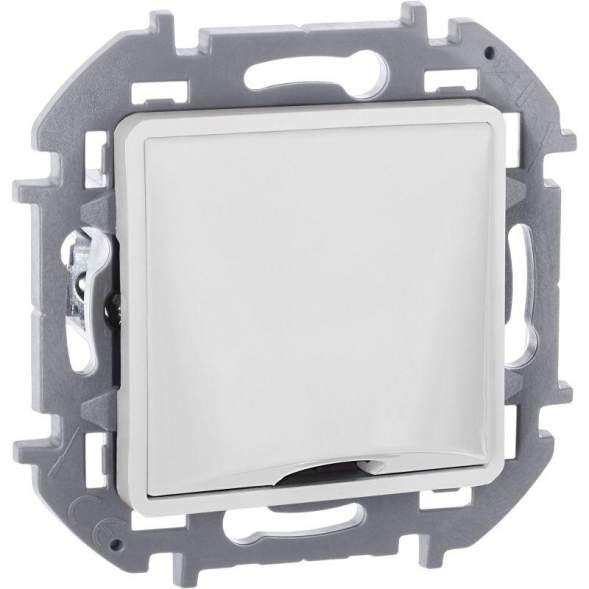 Вывод кабеля Inspiria с зажимом для крепления бел. Leg 673890