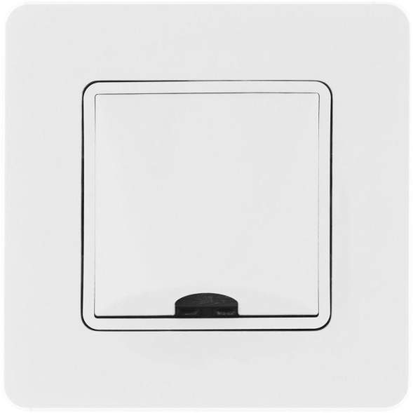 Вывод кабеля Inspiria с зажимом для крепления бел. Leg 673890