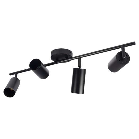 Светильник PCL-0404 4xGU10 IP20 230В BL настен./потолочн. декор. под лампу JazzWay 5066687