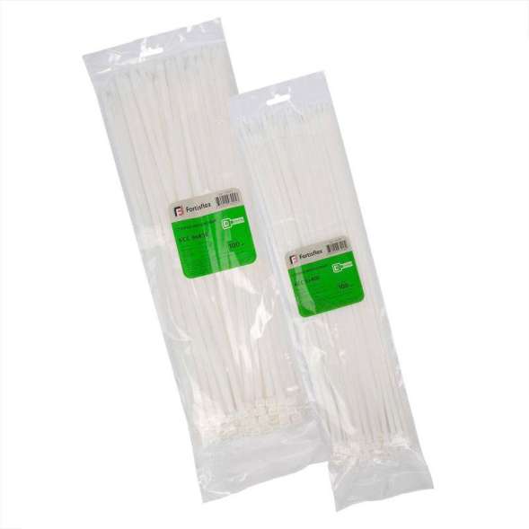 Хомут кабельный КСС 5х500 нейл. бел. (уп.100шт) Fortisflex 59155