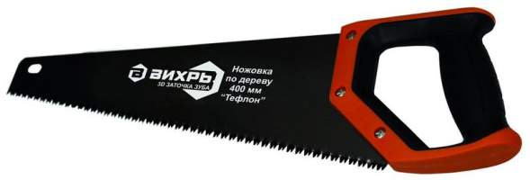 Ножовка 400мм &quot;Тефлон&quot; 3D заточка 2 комп.рукоятка Вихрь 73/2/4/8