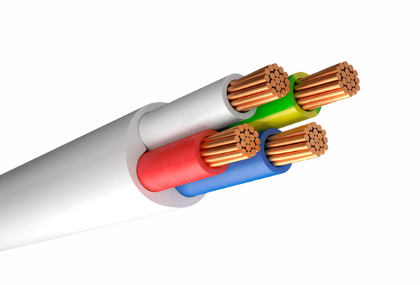 Провод ПВС 4х1,5 (100м)