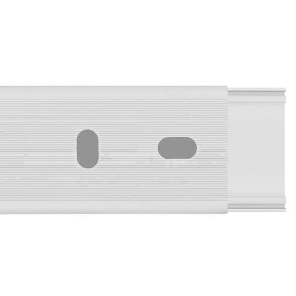 Кабель-канал 25х16 L2000 пластик бел. TOKOV ELECTRIC TKE-KK-25-16-2000-WH