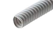 Шланг ПВХ гофро 32мм дренаж. армир. бел. (уп.30м) Ruvinil 73200