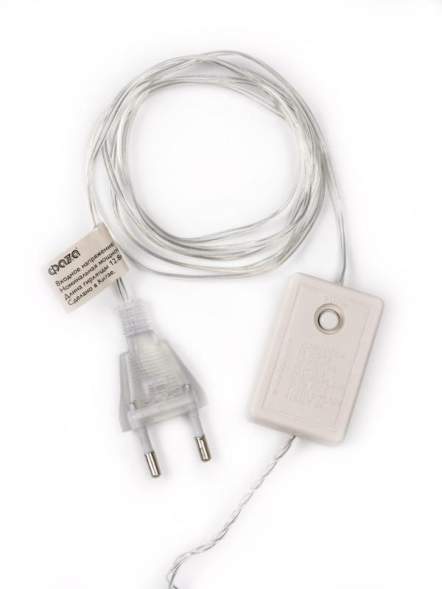 Гирлянда AC-G01-120W 120LED 12.8м 8реж. 220В бел. ФАZА 5047679