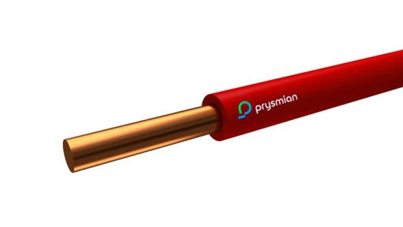 Провод ПУВнг(А)-LS 1х0.5 К (бухта) (м) РЭК-PRYSMIAN 0601010401