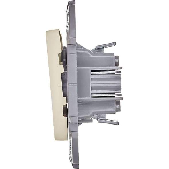 Механизм выключателя 2-кл. Inspiria 10А IP20 250В 10AX сл. кость Leg 673621