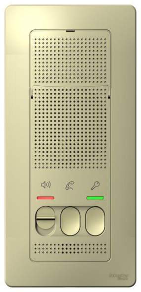 Устройство переговорное (Домофон) BLANCA настен. монтаж 4.5В беж. SchE BLNDA000017