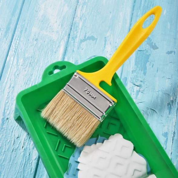 Кисть плоская &quot;Эмали&quot; 70х12мм Rexant 89-0314