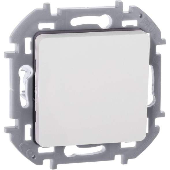 Механизм переключателя 1-кл. Inspiria 10А IP20 250В 10AX бел. Leg 673650