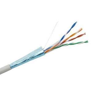 Кабель витая пара F/UTP кат.5e 4х2х24AWG solid CCA PVC сер. 305м (м) Net.on 01-1001