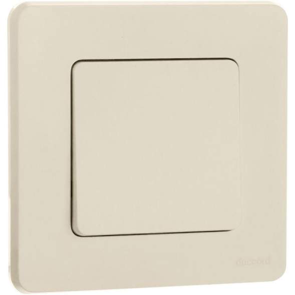 Механизм переключателя 1-кл. Inspiria 10А IP20 250В 10AX сл. кость Leg 673651