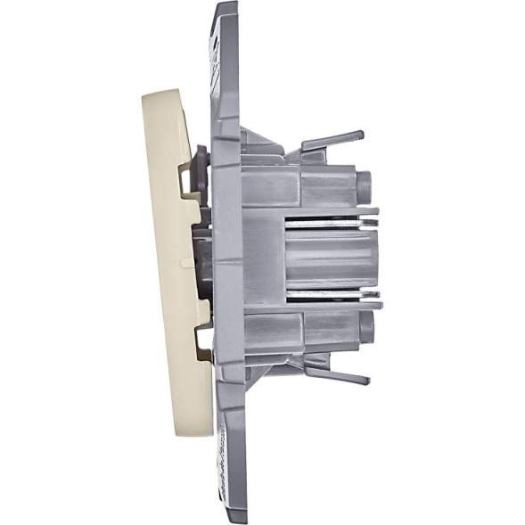 Механизм переключателя 1-кл. Inspiria 10А IP20 250В 10AX сл. кость Leg 673651