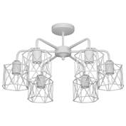 Светильник "Стелла" 161 НПБ 01-6х60-142 Е27 ИУ бел. муар Элетех 1005404670