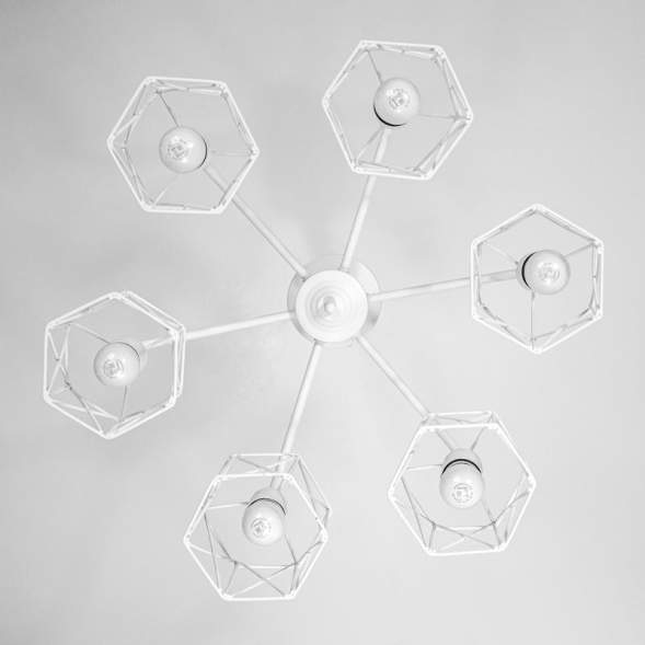 Светильник &quot;Стелла&quot; 161 НПБ 01-6х60-142 Е27 ИУ бел. муар Элетех 1005404670