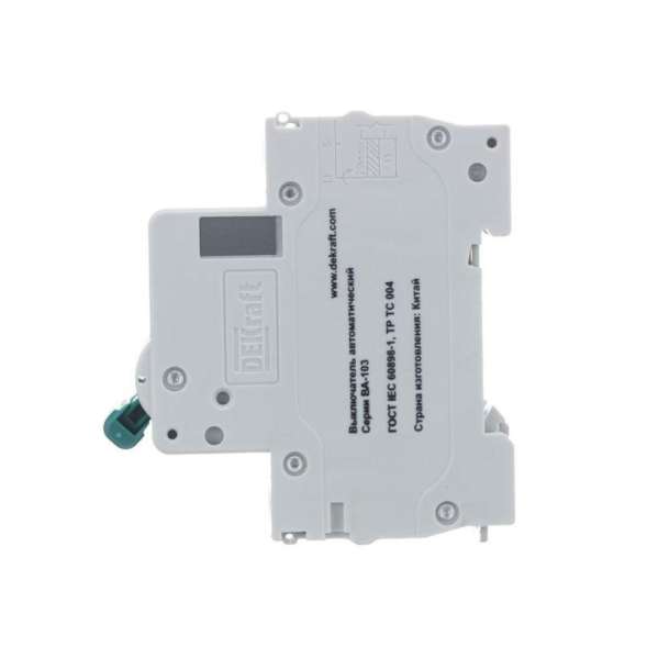 Выключатель автоматический модульный 2п C 16А 6кА ВА-103 DEKraft 12289DEK