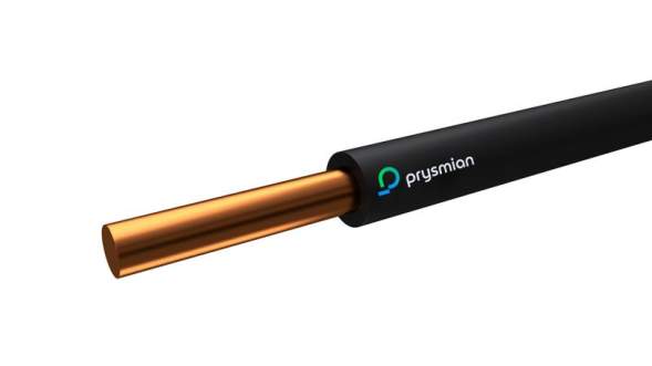 Провод ПУВнг(А)-LS 1х0.75 Ч (бухта) (м) РЭК-PRYSMIAN 0601020101