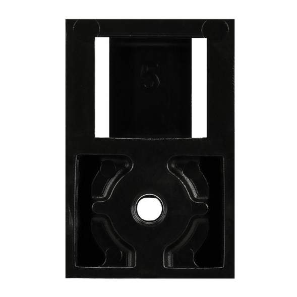 Площадка под стяжку для прямого монтажа черн. (уп.100шт) Rexant 07-2106