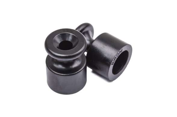 Изолятор для наружного монтажа пластик корич. (уп.100шт) Bironi B1-551-22-100