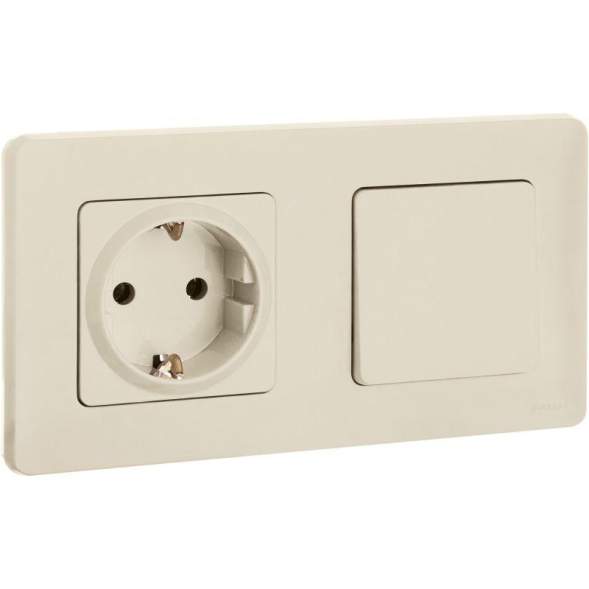 Механизм выключателя 1-кл. Inspiria 10А IP20 250В 10AX сл. кость Leg 673601