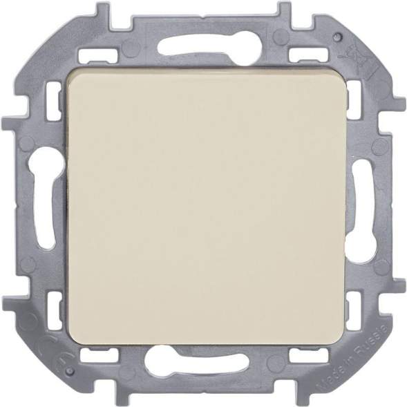 Механизм выключателя 1-кл. Inspiria 10А IP20 250В 10AX сл. кость Leg 673601