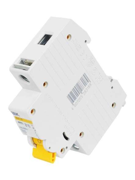 Выключатель автоматический модульный 1п B 16А 4.5кА ВА47-29 IEK MVA20-1-016-B