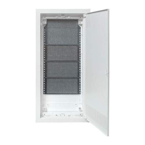 Щит слаботочный встраив. Nova 4 габарит IP41 с метал. перфорированной дверью EKF nv-mb-pmd-4