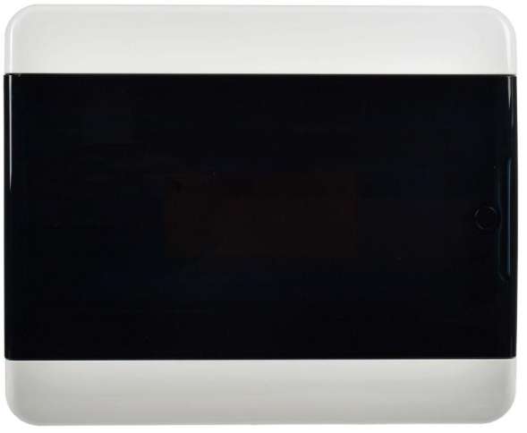 Корпус пластиковый ЩРН-П-12 IP41 черн. прозр. дверь TEKFOR IEK TF5-KP12-N-12-41-K01-K03