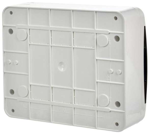 Корпус пластиковый ЩРН-П-12 IP41 черн. прозр. дверь TEKFOR IEK TF5-KP12-N-12-41-K01-K03