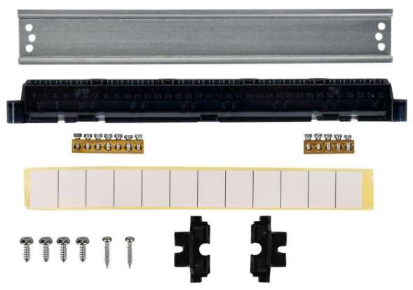 Корпус пластиковый ЩРН-П-12 IP41 черн. прозр. дверь TEKFOR IEK TF5-KP12-N-12-41-K01-K03