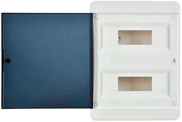 Корпус пластиковый ЩРН-П-24 IP41 черн. прозр. дверь TEKFOR IEK TF5-KP12-N-24-41-K01-K03