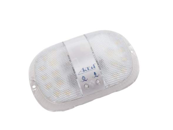 Светильник светодиодный 8Вт IP31 с опт-акуст. датчиком Актей СА-7008У