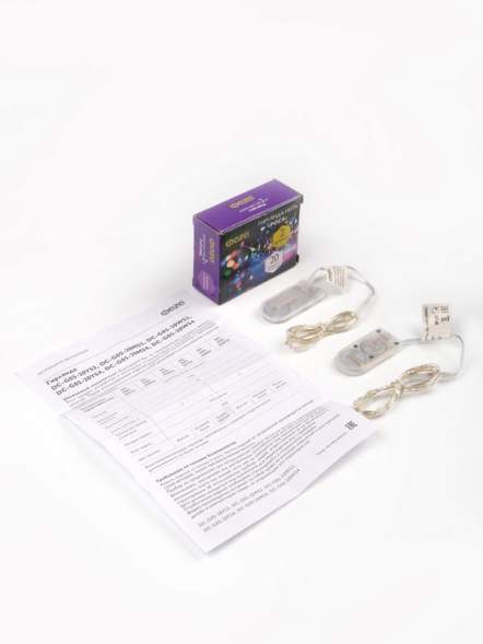 Гирлянда DC-G05-20MS2 20LED RGB 2xCR2032и(в компл.) (уп.2шт) ФАZА 5047990