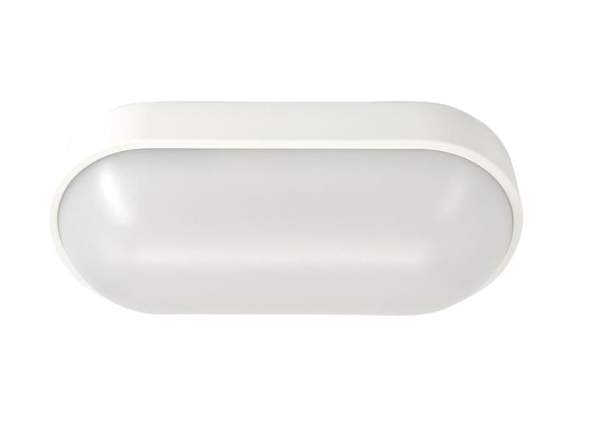 Светильник светодиодный WP 15 C 12W OP 840 W10L22 WH 220х106х60мм 12Вт 4000К IP65 ЖКХ овал. пылевлагозащ. бел. Русский Свет 15071524499