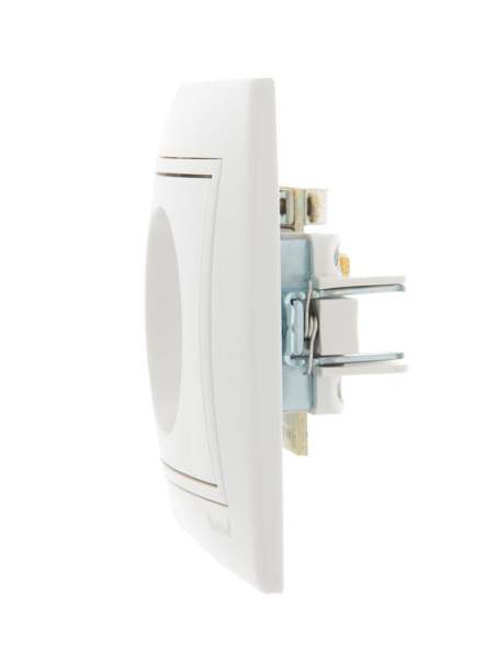 Розетка TV СП Мира оконечная бел./бел. LEZARD 701-0202-130