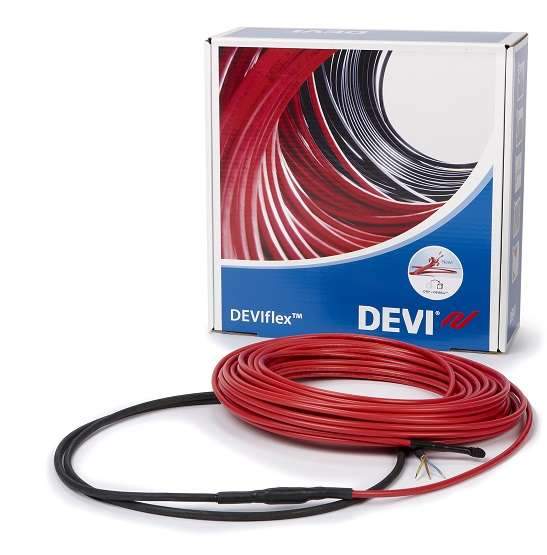 Комплект &quot;Теплый пол&quot; (кабель) двухжильный DEVIflex 18T 230Вт 12.8м DEVI 140F1400