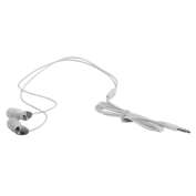 Наушники вакумные с микрофоном проводные ELX-WHP02P-C01 ПРОМО 3.5мм 1.2м пакет бел. Ergolux 15279