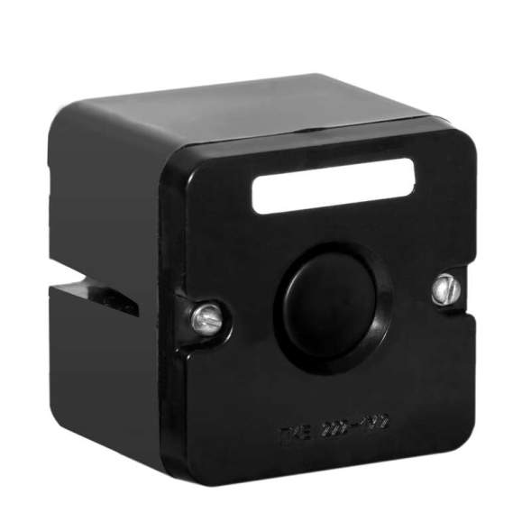 Пост кнопочный ПКЕ-222/1 кнопка &quot;Пуск&quot; черн. Электродеталь ПКЕ-222/1.1Ч.П