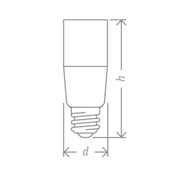 Лампа светодиодная 61 465 NLL-T39-10-230-2.7K-E27 10Вт линейная матовая 2700К тепл. бел. E27 750лм 176-264В Navigator 61465