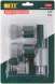 Набор поливочный 4шт 3/4дюйм ( насадка для полива; соединитель; соединитель с автостопом; адаптер внешний ) FIT 77292