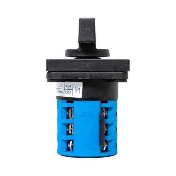 Переключатель кулачковый ПК-1-64 10А для вольтметра EKF pk-1-64-10