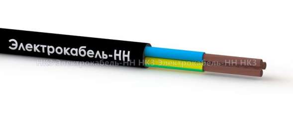 Провод ПВС 3х1 Ч 380В (уп.100м) ЭЛЕКТРОКАБЕЛЬ НН 4656756600825