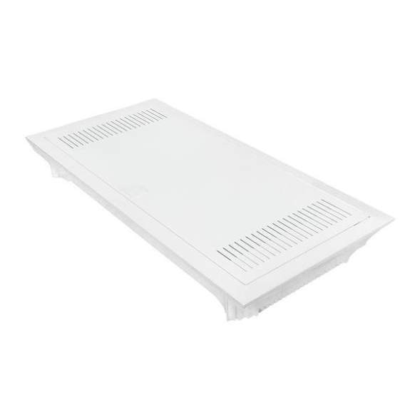 Щит комбинированный встраив. Nova 2 DIN-рейки + 2 монтаж. платы 4 габарит IP41 с метал. перфорированной дверью EKF nv-cb-pmd-2+2