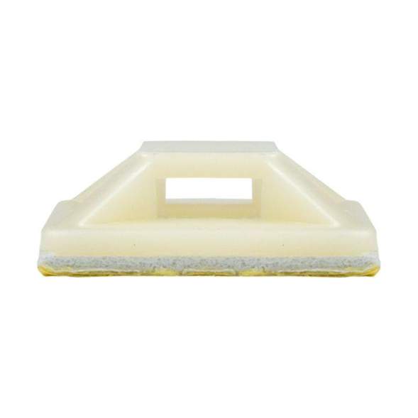 Площадка самоклеящаяся 25х25мм бел. (уп.100шт) EKF plc-25x25