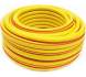 Шланг поливочный ПВХ усиленный пищевой трехслойн. армир. 3/4 50м желт. Вихрь 73/7/2/5