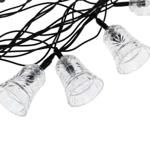 Гирлянда светодиодная "Колокольчики" 20LED RGB 2.8м с контроллером Neon-Night 303-062