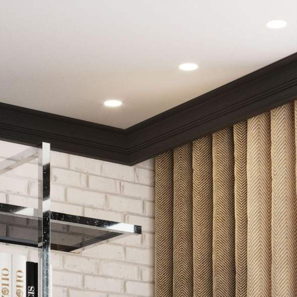 Лампа светодиодная Black 9Вт MR16 софит 4100К нейтр. бел. GU10 830лм GAUSS 101506209