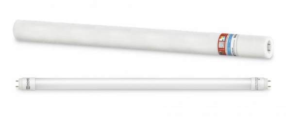 Лампа светодиодная LED-T8R-M-PRO 10Вт матовая 6500К холод. бел. G13R 800лм 230В 600мм поворотная IN HOME 4690612030920