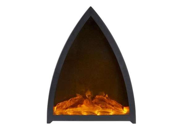 Светильник светодиодный "Камин" FL-H37 USB IP20 373х291х125 треугол. USB/элементы питания 3хC/LR14 (не в в компл.) ФАZА 5034419